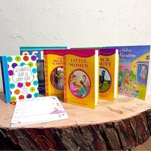 5lbs of books & a weekly planner - keep what you want and reposh the rest!